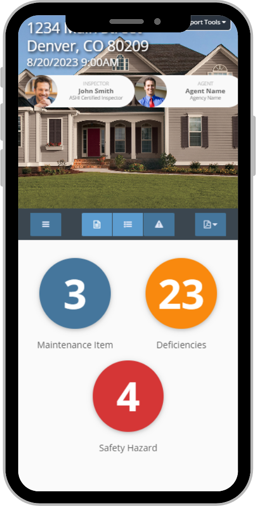 Our Spectora reports can be viewed on any device!